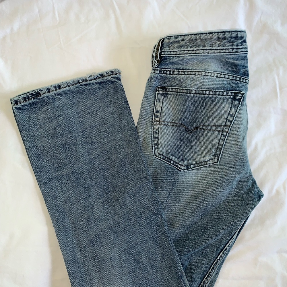 Diesel Industry Jeans  Sz 29/30 Button-fly New-Fanker Regular Slim Bootcut